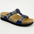 Zdrowotne Scholl klapki New Bogota F26607 1018 (dk blue) F