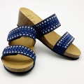 Klapki na koturnie Michelle 2 Scholl F29005 1370 (blue) E-F