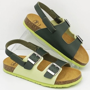 Scholl sandały dla chłopca Turtle olive, tęgość F