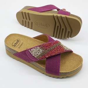 Klapi Scholl La Serena F29861 (bordowe) tęgość F-G-H 