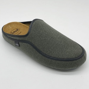 Brandy Scholl kapcie męskie F30853 1029 szare, duża tęgość K