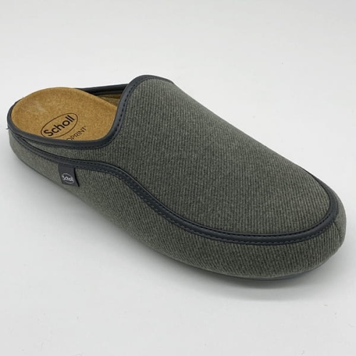 Brandy Scholl kapcie męskie F30853 1029 szare, duża tęgość K