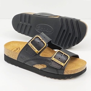 Moldava 2.0 Special klapki Schol F29396 czarne (skóra licowa), E-F-G