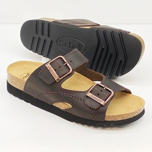 Klapki Scholl Moldava Wedge AD F23008 2274 (c.brąz) E-F-G 