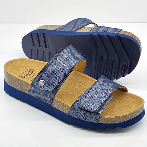 Scholl klapki LUSAKA 2.0 F32002-1040 navy blue