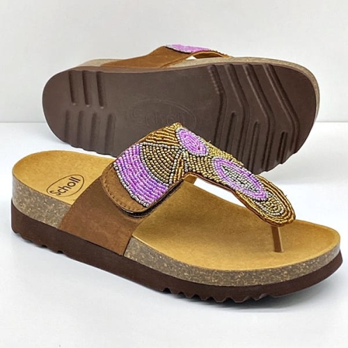 Scholl japonki Tanisha F31328 (brązowe) tęgość F-G-H