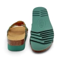 Klapki Scholl New Bogota MF26607 3906 emerald, tęgość G