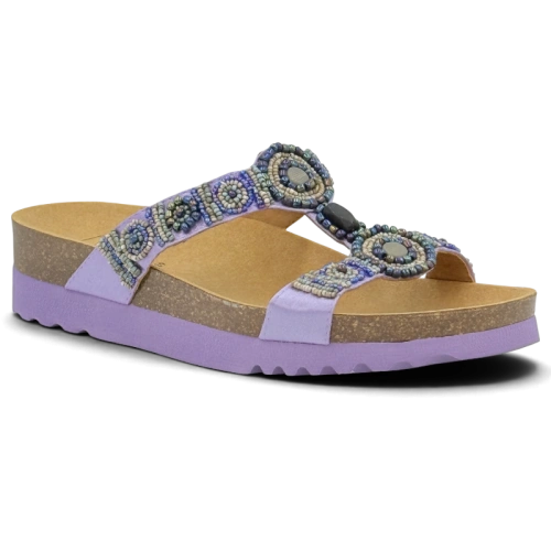 Klapki Scholl New Bogota F26607 1033 lilac, tęgość G