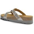 Klapki Scholl New Bogota F26607 1628 (silver) tęgość G