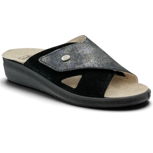 Klapki Scholl Antonia Cross F00863 1004 black, tęgość G-H