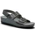 Sandały Scholl Aberdeen F00738 1843 gunmetal, tęgość G-H