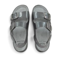 Sandały Scholl Aberdeen F00738 1843 gunmetal, tęgość G-H