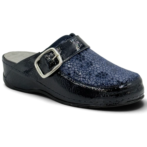  Klapki Scholl Gemini Buckle F32522 1040 blue, tęgość G-H
