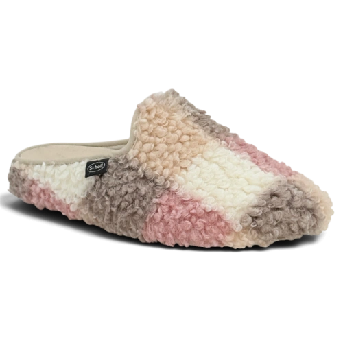Kapcie Scholl Maddy F30128 2321 pink/multi, tęgość G