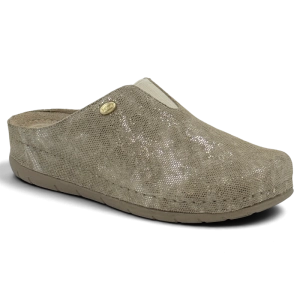 Pantofle Scholl Inverness F32515 1002 beige, tęgość G-H