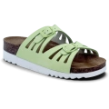 Scholl klapki Ystad MF29962 1046 pale green, tęgość E-F-G 