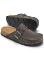 Scholl klapki męskie Bora Moccasin F00768 4015 (ash grey) tęgość H 